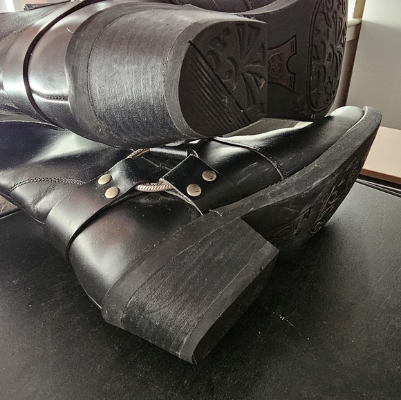 Women's biker boots 8.5 - Picture 6 of 6